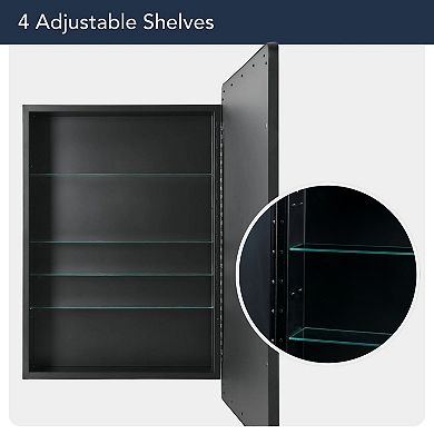 Head West Metal Medicine Cabinet