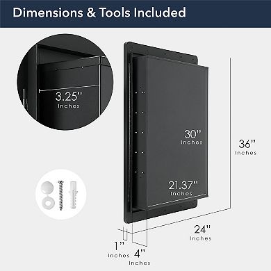 Head West Metal Medicine Cabinet