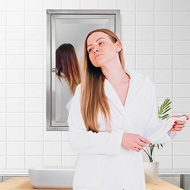 Head West Recessed Medicine Cabinet with 3 Adjustable Shelves