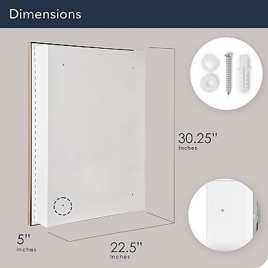 Head West Medicine Cabinet Mirror