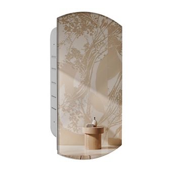 Head West Arched Recessed Medicine Cabinet Mirror