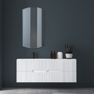 Head West Arched Recessed Medicine Cabinet Mirror