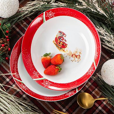 2-pcs Christmas Porcelain Bowl Set