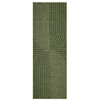 Modern Rainbow Easy Jute Area Rugs, Washable Natural Contemporary Indoor Outdoor Carpet