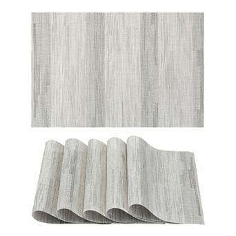 Kitchen Placemats Set of 6 Placemats for Dining Table Decor Indoor Washable Table Mat 17.7*11.8 inch