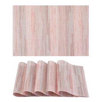 Kitchen Placemats Set of 6 Placemats for Dining Table Decor Indoor Washable Table Mat 17.7*11.8 inch