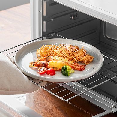 16-pcs Stoneware Dining Set for 4, incl. Dinner Plates, Dessert Plates, Soup Plates, Bowls