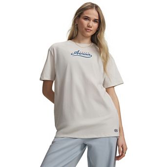 Women's Under Armour Rival Wordmark Graphic Short Sleeve Tee