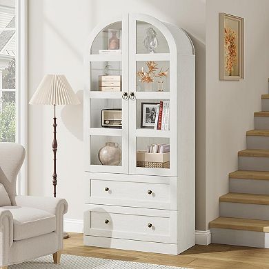 IDEALHOUSE Arched Kitchen Cabinet