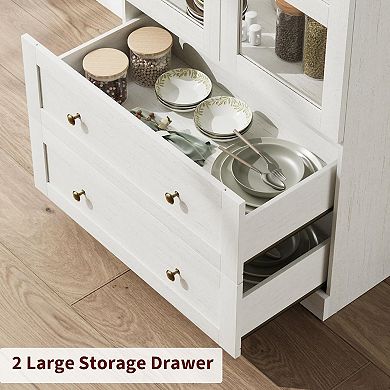 IDEALHOUSE Arched Kitchen Cabinet