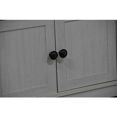 59.06 in. Wood TV Stand with 1 Storage Cabinets Fits TV's up to 65 in.