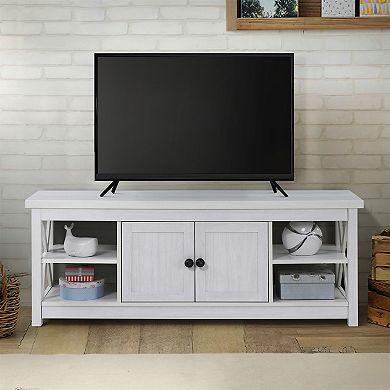 59.06 in. Wood TV Stand with 1 Storage Cabinets Fits TV's up to 65 in.