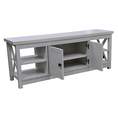 59.06 in. Wood TV Stand with 1 Storage Cabinets Fits TV's up to 65 in.
