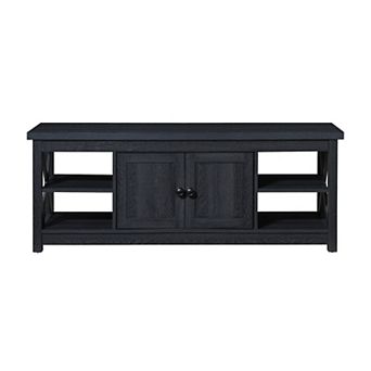 59.06 in Wood TV Stand with 1 Storage Cabinets Fits TV's up to 65 in