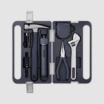 HOTO Electric Screwdriver Tool Set, Portable, Minimalist Design Toolbox