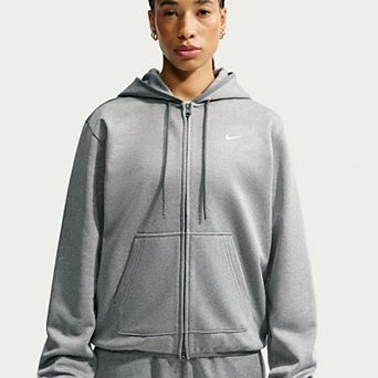 Women's Nike Studio Fleece Sport Therma-FIT Full-Zip Hoodie