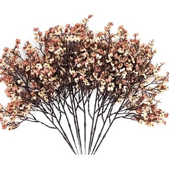 10 pc Babys Breath Artificial Flowers Bulk Real Touch Flowers Fake Flowers Silk Flowers for Home