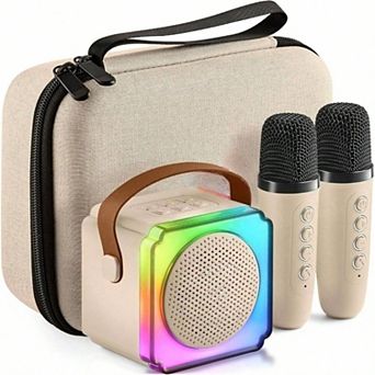 Karaoke Karaoke and/ 2 Wireless Microphones - Sound Kareoke and Speaker Speaker and Microphone Set