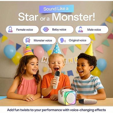 Karaoke Karaoke and/ 2 Wireless Microphones - Sound Kareoke and Speaker Speaker and Microphone Set