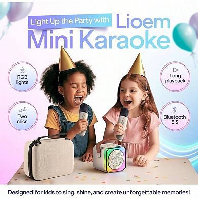 Karaoke Karaoke and/ 2 Wireless Microphones - Sound Kareoke and Speaker Speaker and Microphone Set