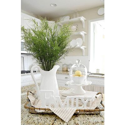 30" Artificial Boston Fern Plants Bushes Fake Shrubs Bush Greenery Plants  Faux Fern Plant