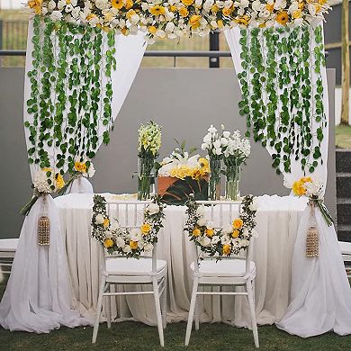 24 Pack 168 Feet Artificial Ivy Garland Fake Hanging Vines for Room Decor Artificial Greenery