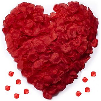 1200 pc Artificial Silk Rose Petals Decoration