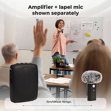 Bluetooth Wireless Speaker Microphone Battery Portable Voice Amplifier PA System Audio Product