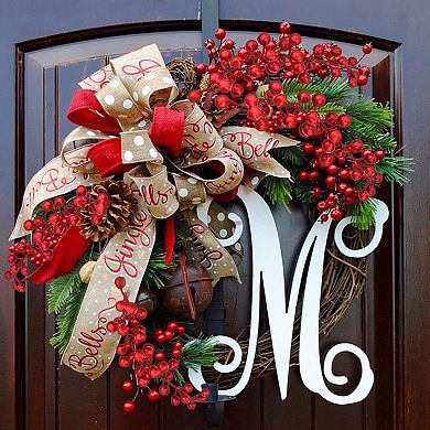 12 Pack Artificial Red Berry Stems Branches, Fake Burgundy Berry Picks Holly Berries for Christmas