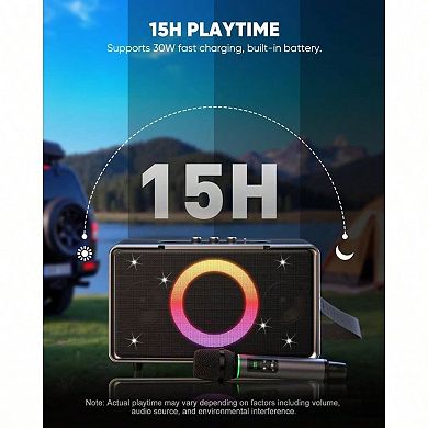 Bluetooth Wireless Speaker Microphone Battery Portable Sound Powerful Consumer Electronics Product