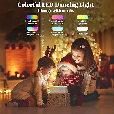 Kids Karaoke Machine with DSP Chip, Dual Speakers, 4 Modes, Bluetooth, TF, USB, AUX