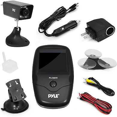 Pyle Wireless Trailer / Hitch Camera & Monitor System (PLCMH6) - Waterproof Night Vision HD