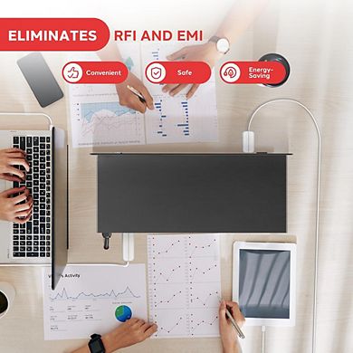Pyle PCO850 15 Amp Rack-Mountable PDU Power Strip Surge Protector with 9 Outlets