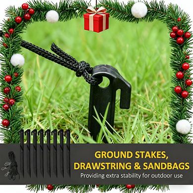 Christmas yard decorations Inflatable Gingerbread Man with LED Lights for Christmas Holiday