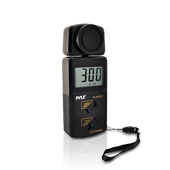 Pyle Handheld Lux Light Meter Photometer with 20,000 Lux Range (PLMT21) - Digital Display