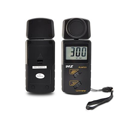 Pyle Handheld Lux Light Meter Photometer with 20,000 Lux Range (PLMT21) - Digital Display