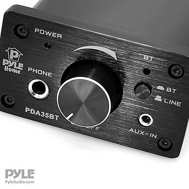 Pyle PDA35BT Compact Bluetooth Amplifier - 100 Watt Mini Headphone Amp