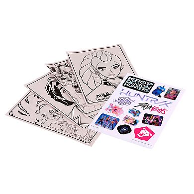 Crayola K-Pop Demon Hunters Coloring Book with Stickers