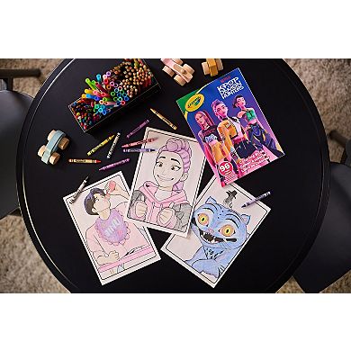Crayola K-Pop Demon Hunters Coloring Book with Stickers