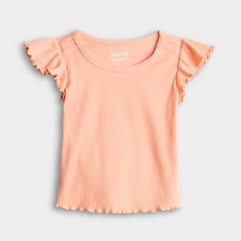 Toddler Jumping Beans® Flutter Sleeve Rib Tee