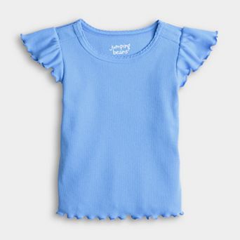 Toddler Jumping Beans® Flutter Sleeve Rib Tee
