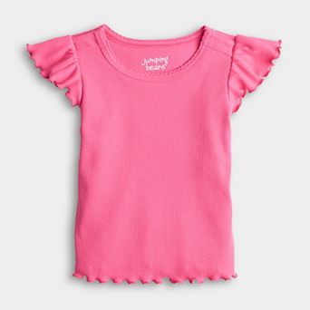 Toddler Jumping Beans® Flutter Sleeve Rib Tee