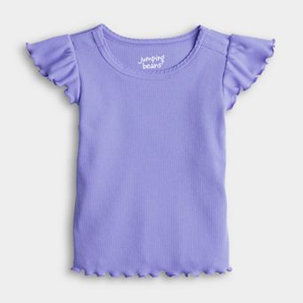 Toddler Jumping Beans® Flutter Sleeve Rib Tee