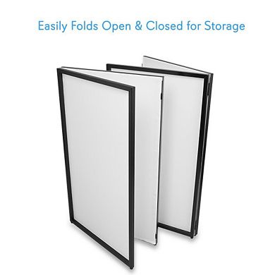 Pyle DJ Booth Façade Screen Cover Scrim Panel (PDJFAC10) - White Lycra Spandex