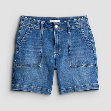 Women's Sonoma Goods For Life® Mid Rise Utility Midi Shorts