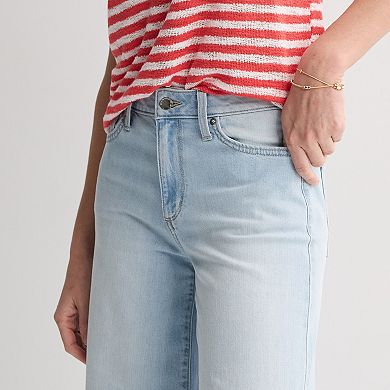 Women's Sonoma Goods For Life® High Rise Wide Leg Capri Pants