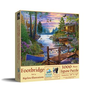Footbridge 1000 pc Jigsaw Puzzle