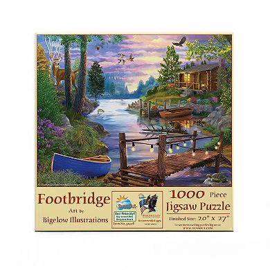 Footbridge 1000 piece Jigsaw Puzzle