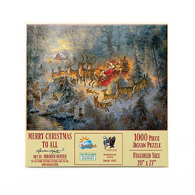 Merry Christmas to All 1000 piece Jigsaw Puzzle