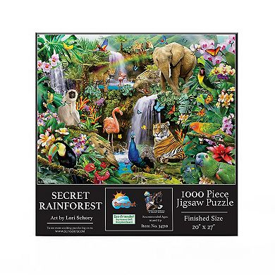 Secret Rainforest 1000 piece Jigsaw Puzzle